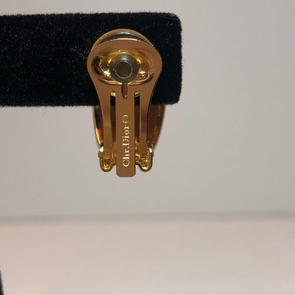 SOLD Vintage Christian Dior Earrings - Picture 2 of 3